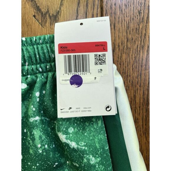 Nike Boys' Dri-FIT Elite 23 Printed Basketball Shorts Size Large FZ5260-365 New - Picture 2 of 6